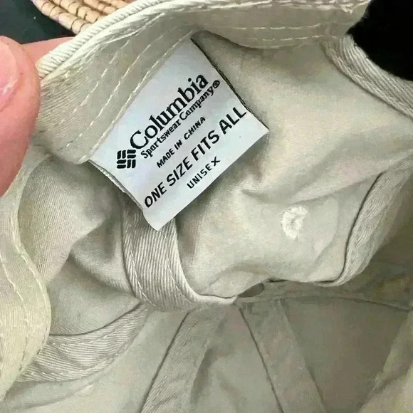 Authentic Columbia Hat Light Grey Unisex hat OSFM - Picture 7 of 7